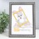 Photo frame Plastic "Lace" 15x21 cm, steel