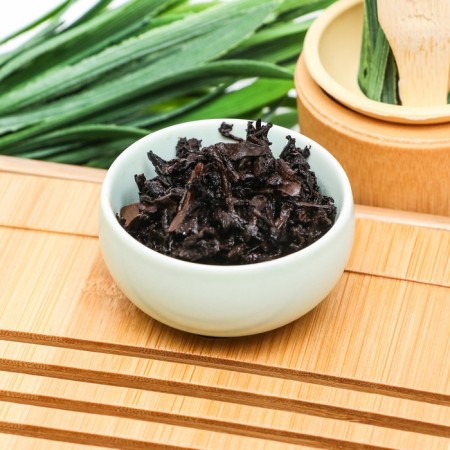 Chinese sustained tea "Shu puer" cubic, junan, 50 g (+ - 5 g) (set 7 pcs)-3