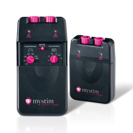 The source of pulses Mystim Pure Vibes, 3 programs, black color-5