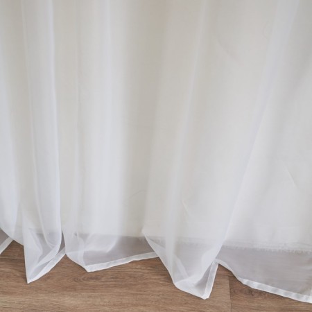 WITERRA 290x270cm curtain, white, veil, PE100%-7