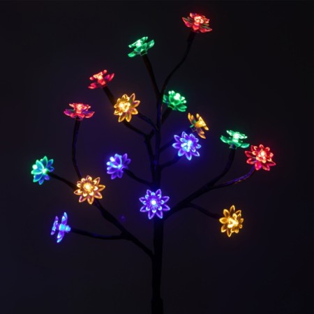 Lamp on the sunny battery "Era", "Sakura" 32 cm, IP44, 16LED, 1rezh, multi-3
