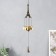 Wind Music Metal "Eiffel Tower" 4 bells 1 figure 40 cm