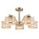 Bonbon chandelier, 5x40W E14, color gold