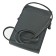Women's bag B2812-00140, Black color, genuine leather, 13x6x22 cm