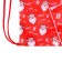 New Year. Bag for sweets 290 x 340 mm "HO-HO" (soft polyester density 210D)