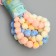 Cord with pompons "marshmallow" winding 2 m