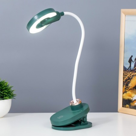 Bloom Bloom Table Lamp LED 3W AKB USB Green 8x12x42.5 cm Risalux-1