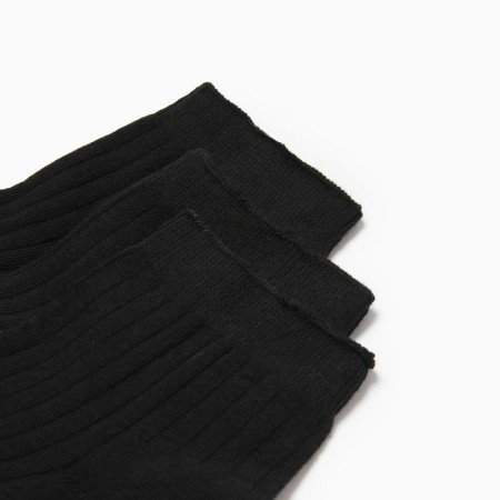 Набор женских носков KAFTAN Base, 3 пары, размер 36-39 (23-25 см) черный-1
