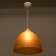 Bayerlux suspension of Bayerlux "Andrian 2" 1 Lamp 15W E27 Brown