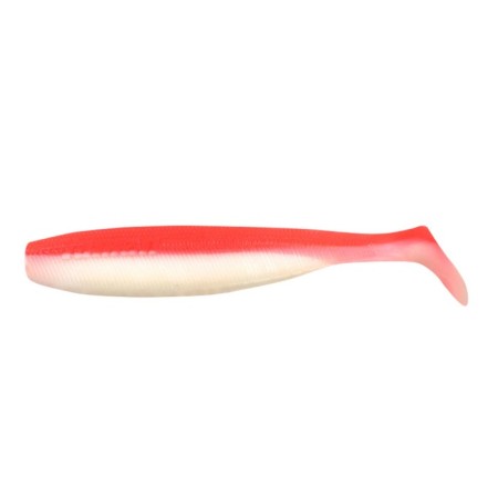 The Yaman Pro Sharky Shad vibro-heb, 11.4 cm, color #27-Red White, packaging 5 pcs.