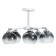 Askfeya chandelier 6he27 40W Belo-chromium 62x62x27 cm Bayerlux