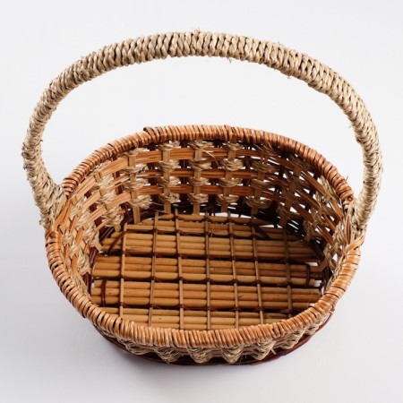 A set of baskets, 3 pcs, 31 × 26 × 12/37, 26 × 22 × 11/34, 23 × 18 × 9/30 cm, rotang-3