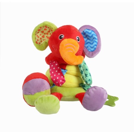 Stretching - spiral with toys arc on a stroller / crib for babies 0+ "Elephant Bright", crumb me-10