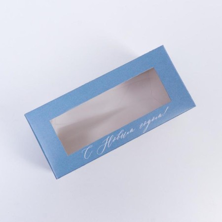 Box for Makarun "Happy New Year" 12 x 5.5 x 5.5 cm., New Year-2