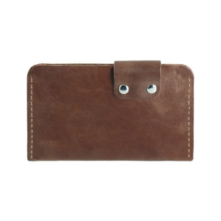 Cartholder, 2 departments, brown dark. Pul-up-2