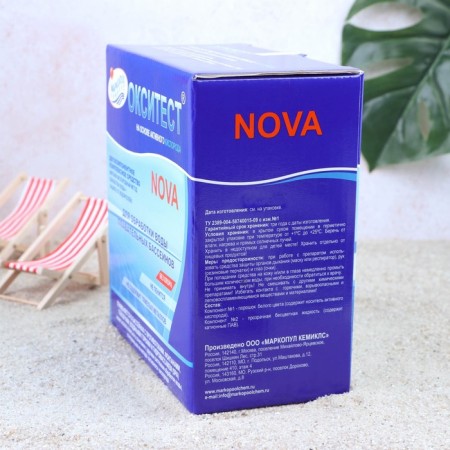 Disinfectant "Oksitest" for water in the pool, corrugated, 1.5 kg-3