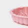 Baking uniform of the “chrysanthemum”, silicone, d = 22 cm, pink color
