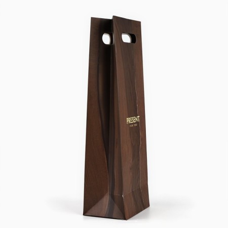 Package for the bottle "Best Gift", 13 x 10 x 36 cm-2