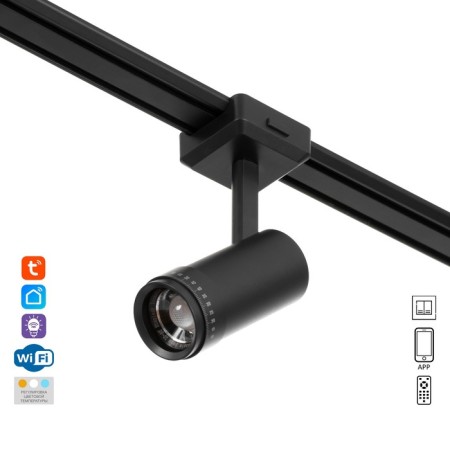 SLIM SLIM SLIM "Accent" LED 9W 3000K-6000K 48V CRI90 Black 6x6x18.8 cm