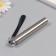 Light Light Metal with strap "Silver" AAX1 pcs 1.5x1.5x10.5 cm