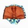 The jumpsuit printed with the lock on the back, size 12 (DS 25, OG 36, Osh 28 cm), turquoise