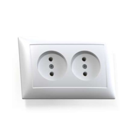 Kuntsevo rosette 8115 Selena, joint venture, 2 sockets, IP20