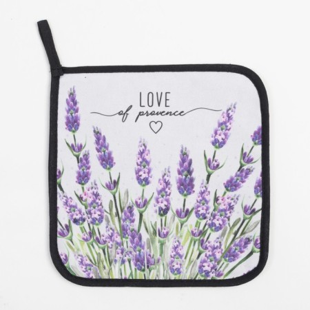Kitchen "Lavender", mittens-output 20x28cm, 19x19cm tack, 100% cotton-3