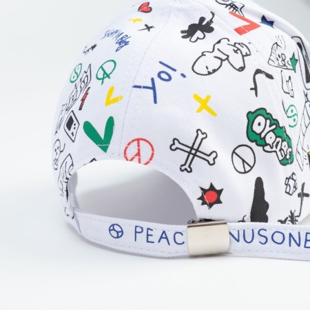Minaku cap "Yee" color white, rr 58-3