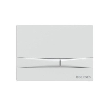 Berges Novum F1 control button for hidden installation systems, white