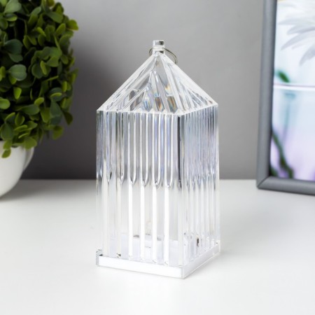 Spinning night "LED" LED from 3XAG13 batteries 6.5x6.5x14.5 cm Risalux-1