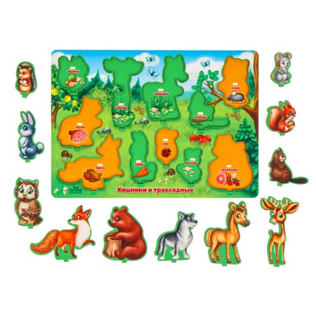 Frame - developing 3D “predators and herbivores”-5