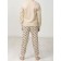 Set for girls, height 110 cm, beige color