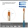 Brush Art Synthetics Gamma "Gallery", flat No. 6, short handle 301006