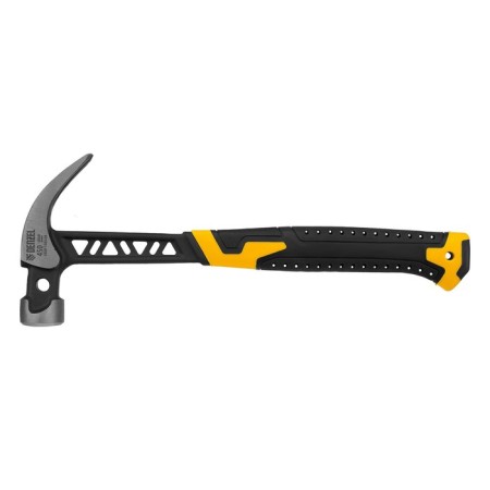 Denzel 10466 gvo hammer, whole-bearing, sprinkle with a magnet, 2k handle, 450 g-2