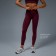 Sports legins Sculpt, rr s, plum color