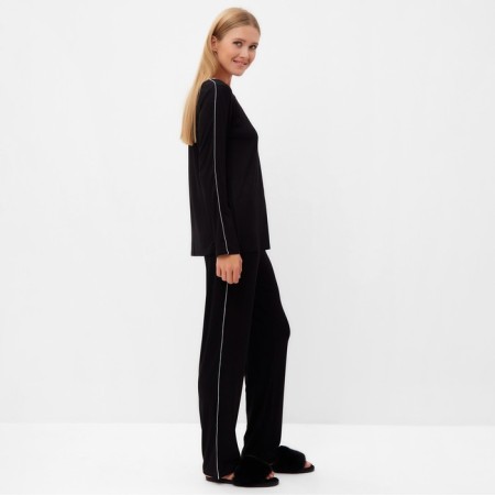 Kit (jumper, trousers) female minku, color Black Rr. 54-2