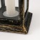 Nightlight 48119/1 "candle" batteries 3haaa black with a golden patina 8x8x18 cm Risalux