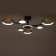 Causteen with PDU 2299/7GD LED 136W 3000-6000k gold 77x77x18 cm Bayerlux