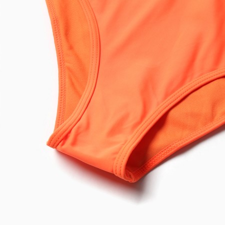 Separate Minaku swimsuit with closed shoulders, orange color, size 42-9