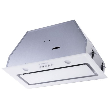 Kitchen hood Maunfeld Trapeze 601GG, 1150 m3/h, 3 modes, white