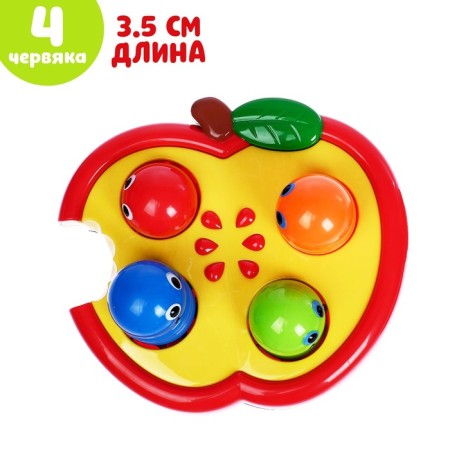 Developing toy "Putting Worm" with a hammer-3