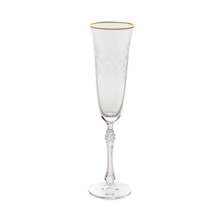 A set of glasses for champagne Parus, the Panto, Golden Decor, 190 ml X 6 pcs.