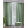Set of curtains "Canvas", size 200x260 cm, 2 pcs, color gray-grinding, dusty menthol