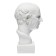Gypsum figure Roman head, 25 x 25 x 60 cm