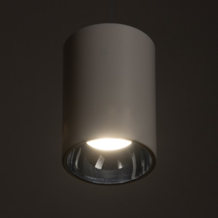Roll Lamp GU10 10W white-silver 7.3x7.3x10.3 cm-2