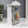 Keywood tree 2 hook "Three roses - Sweet Home" 20.5x6x15 cm