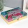 Casket tree "Pink flamingo. Dream" Glossy to the leatherette 5.5x24x17 cm