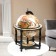 Globe bar decorative "Wanderer map" with a stand below 41.6x41.6x56 cm