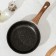 Granit Ultra Original pan, d = 22 cm, plastic handle, anti-stick coating, dark brown color