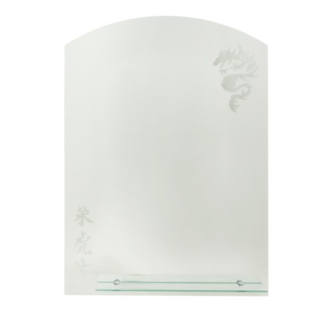 Dragon mirror, wall, with a shelf, 49.5x67 cm-1